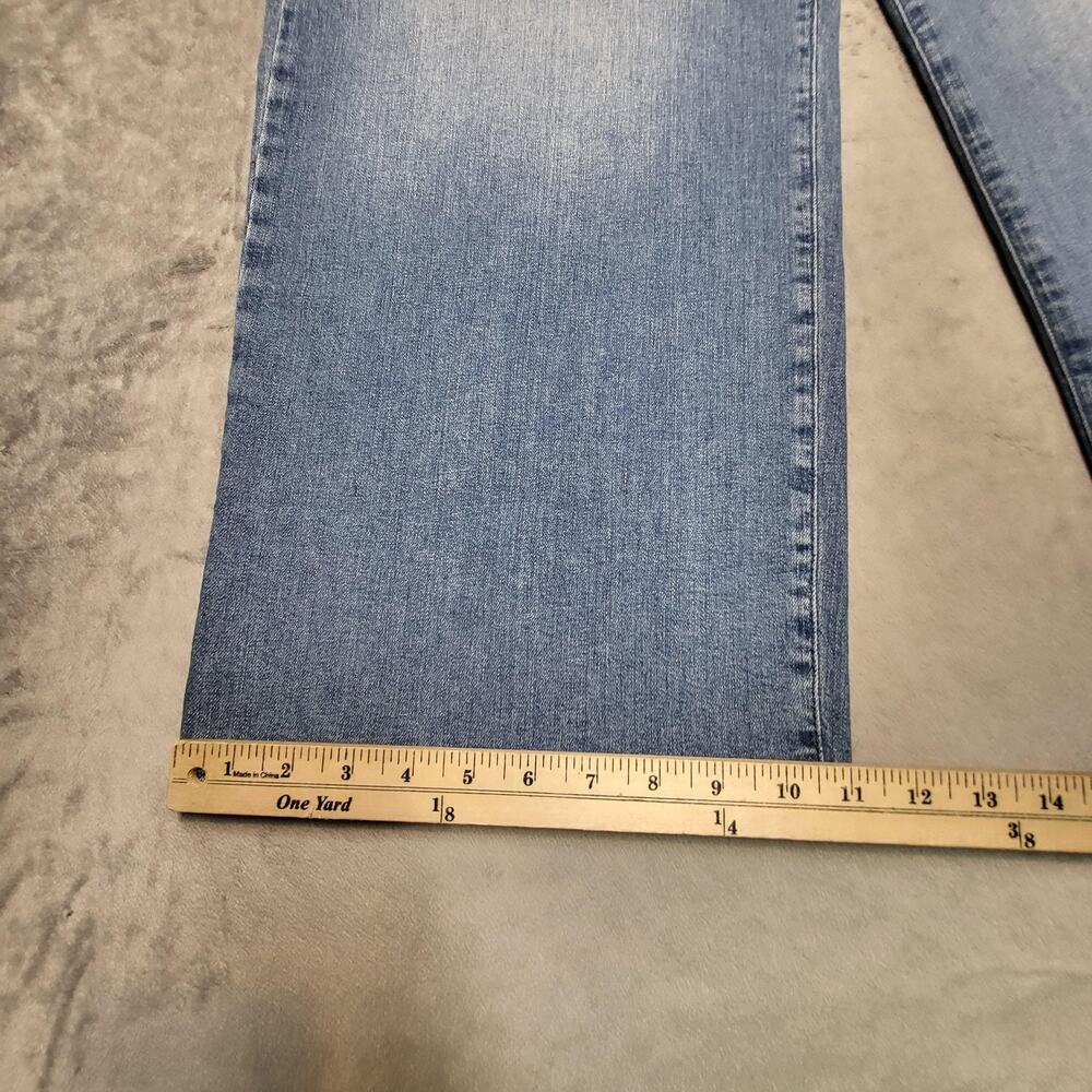 J. Jill Jeans Womens 26R Blue Light Wash Wide Leg High-Rise Full Leg Relaxed Fit - Picture 8 of 13